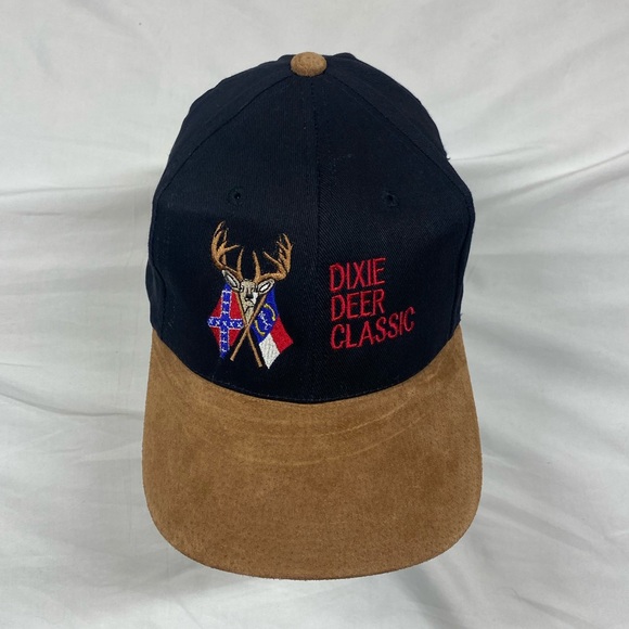 Vintage Accessories Vintage 9s Dixie Deer Classic Hat With Suede